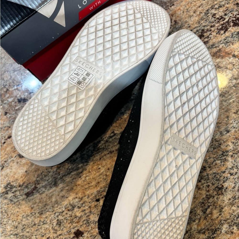 SKECHER Women's Street Poppy - Studded Affair Slip-On Sneakers from Finish Line - Picture 13 of 14